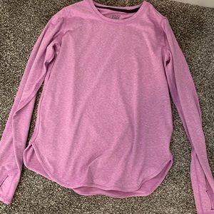 Athleta purple workout shirt. never work before